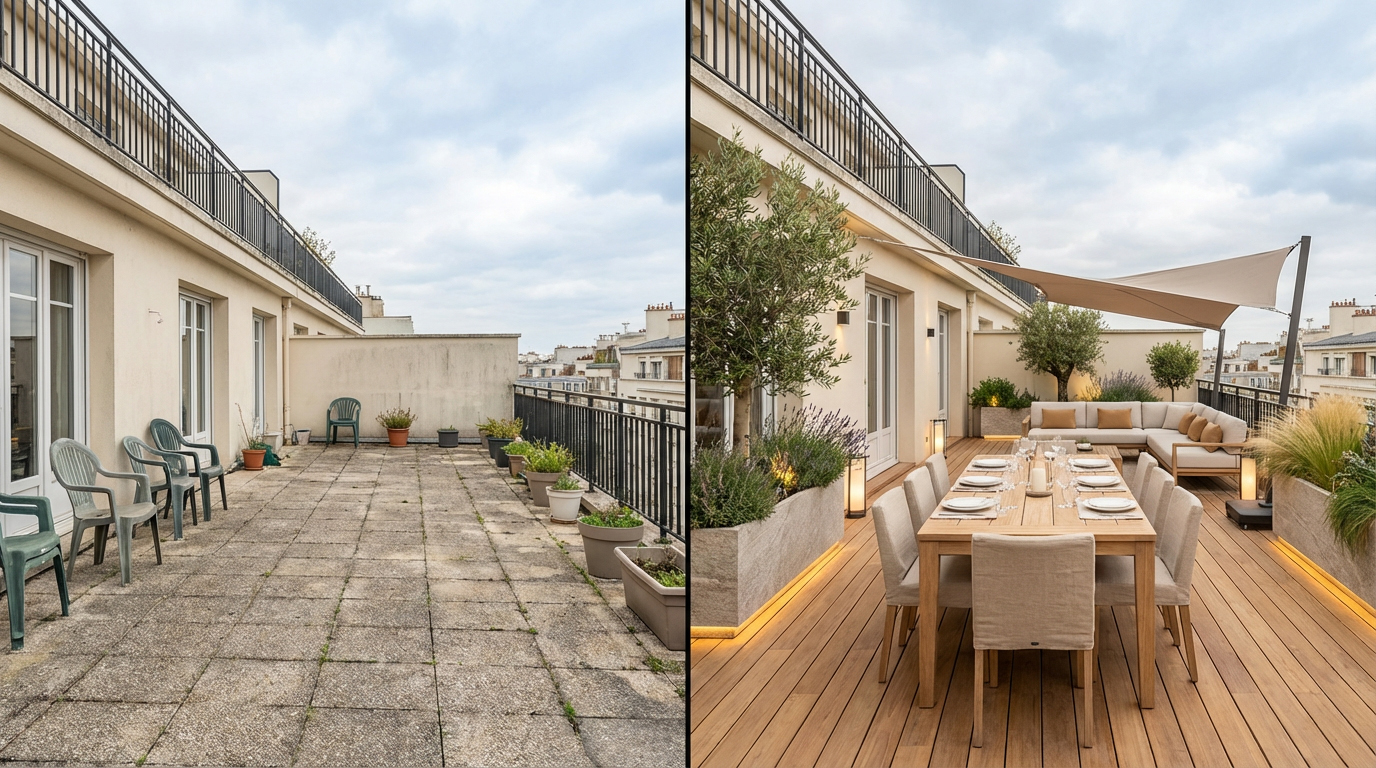 Terrasse — Saint-Mandé