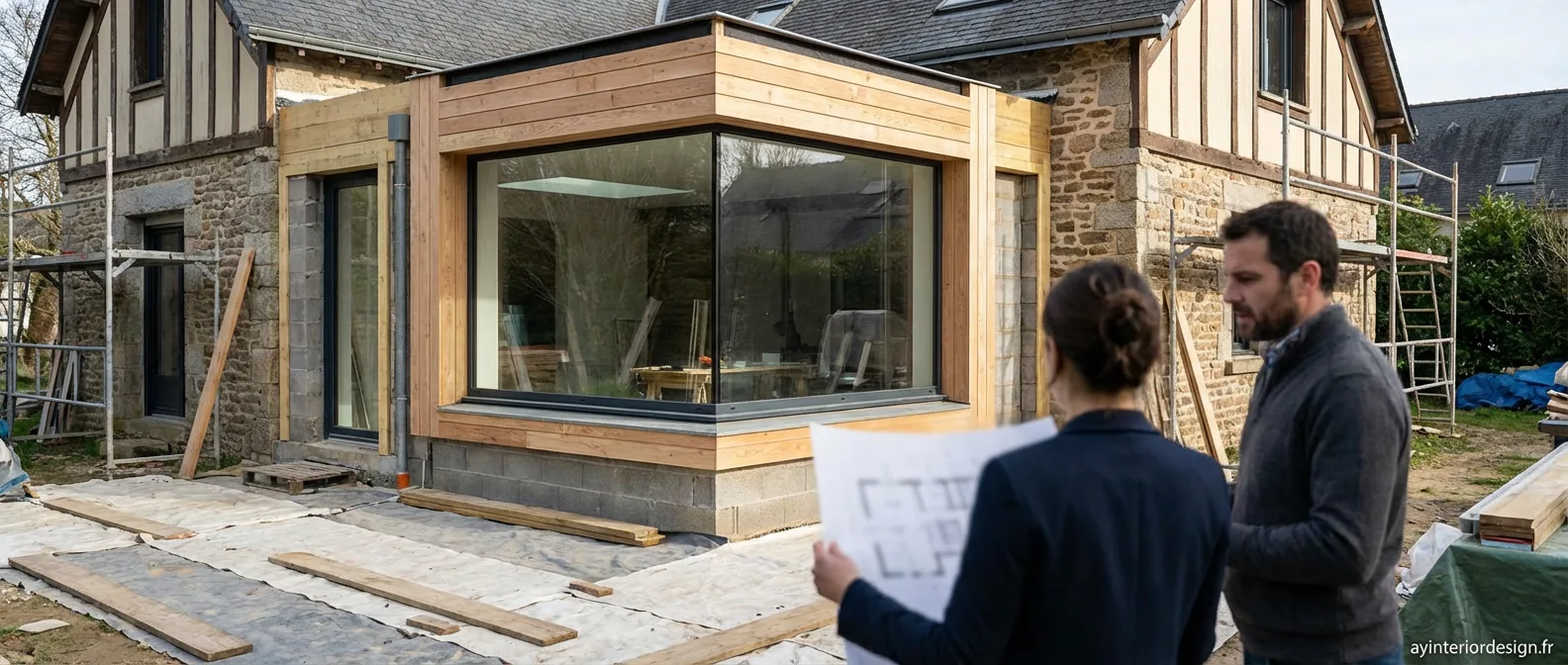 Extension de maison : réussir son projet avec un architecte d’intérieur